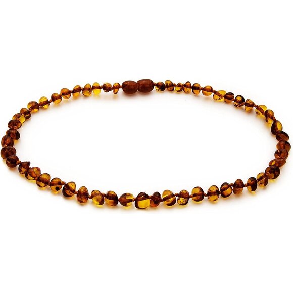 Baltic Amber Necklace Authentic, Certified - 12.5 inches - Unisex Jewelry - Poli - Picture 6 of 7
